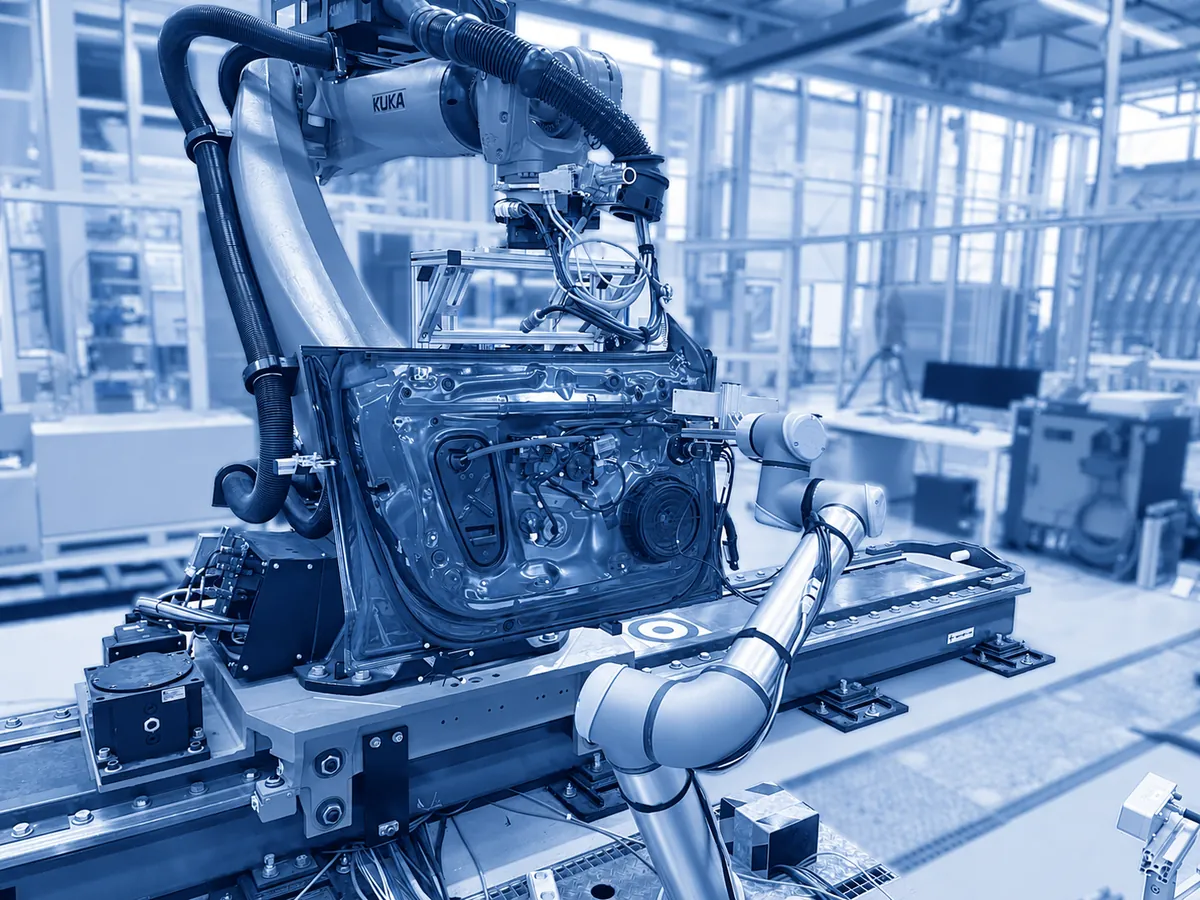 3D-Vermessung von Autoteilen